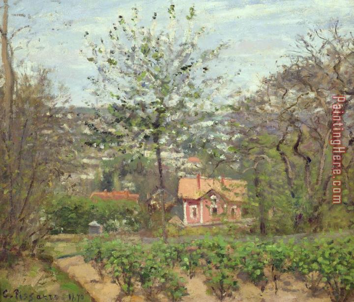 Camille Pissarro La Maison Rose